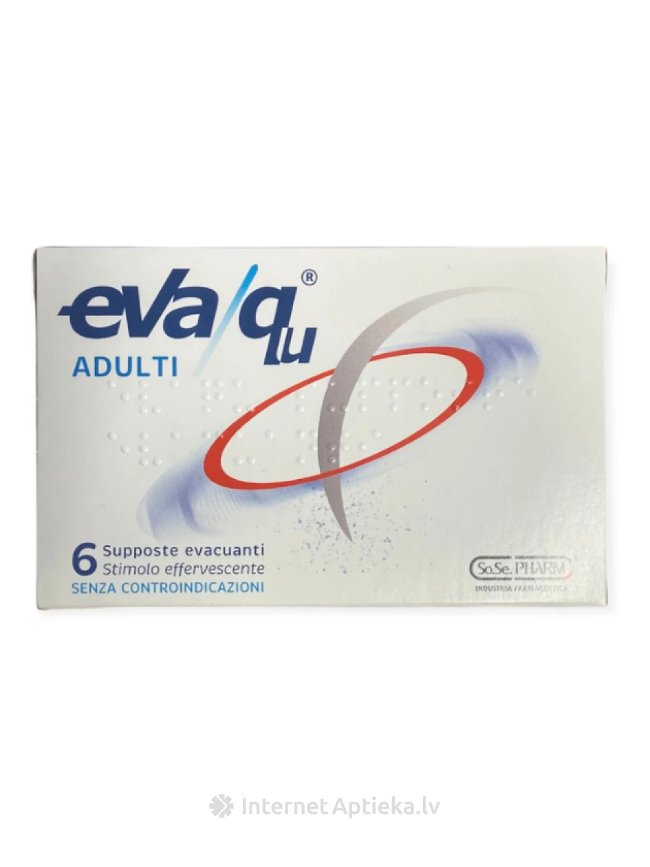 Eva/qu rektaalsed ravimküünlad, 6 tk. | internetaptieka.lv