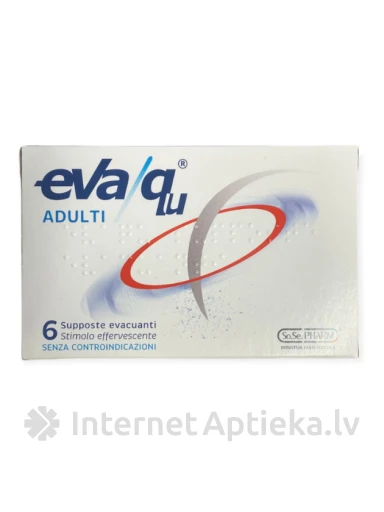 Eva/qu rektaalsed ravimküünlad, 6 tk. | internetaptieka.lv