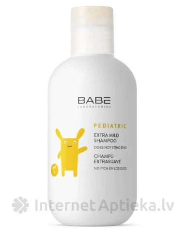 Babē Pediatric īpaši maigs šampūns bērniem, 200 ml | internetaptieka.lv