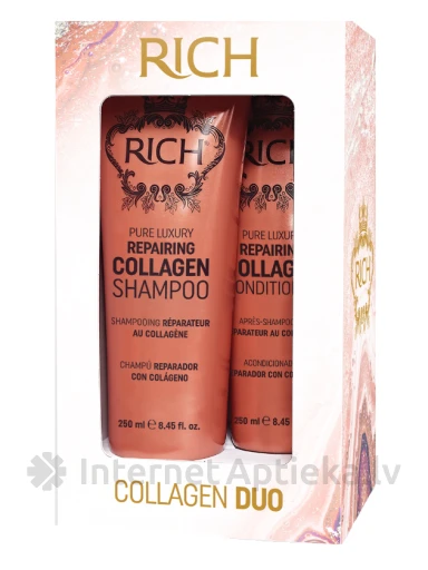 RICH Atjaunojošs kolagēna komplekts, 250+250 ml | internetaptieka.lv