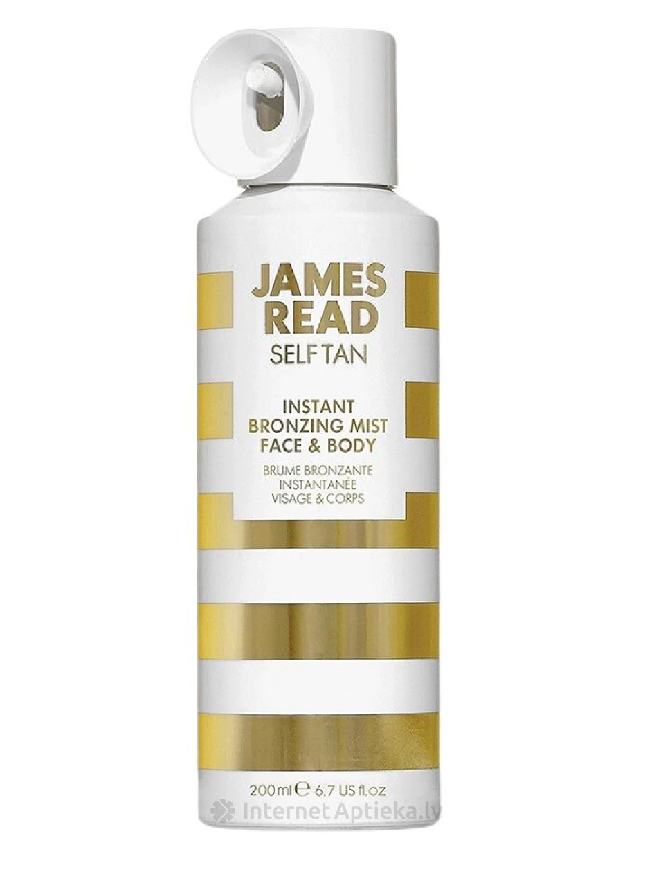 JAMES READ Sprejs sejai un ķermenim ar tūlītēja iedeguma effektu, 200 ml | internetaptieka.lv