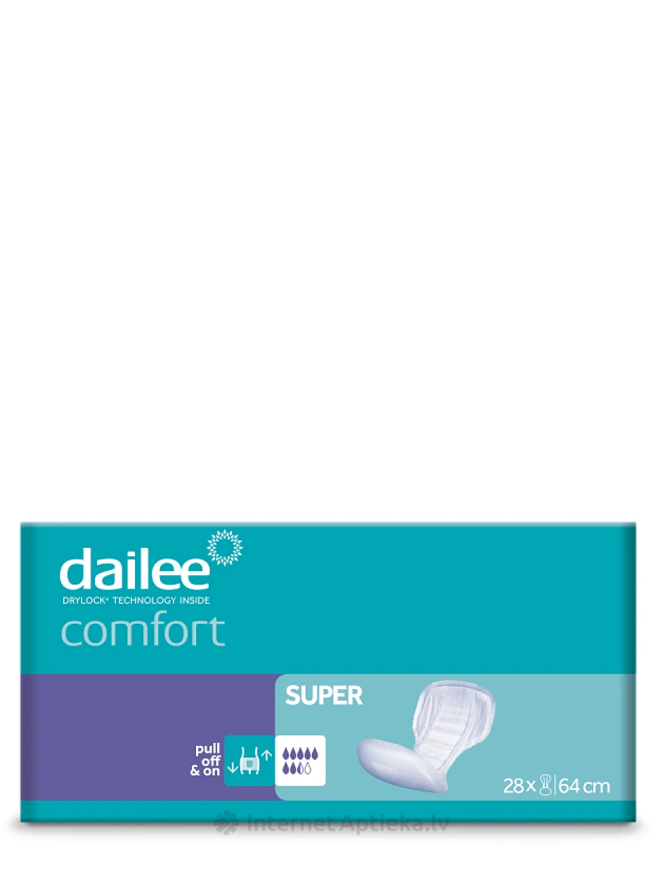 Dailee SP Comfort Super M прокладки, 28 шт. | internetaptieka.lv