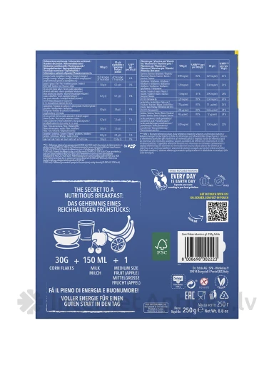 Schär Corn Flakes bezglutēna kukurūzas pārslas, 250 g | internetaptieka.lv