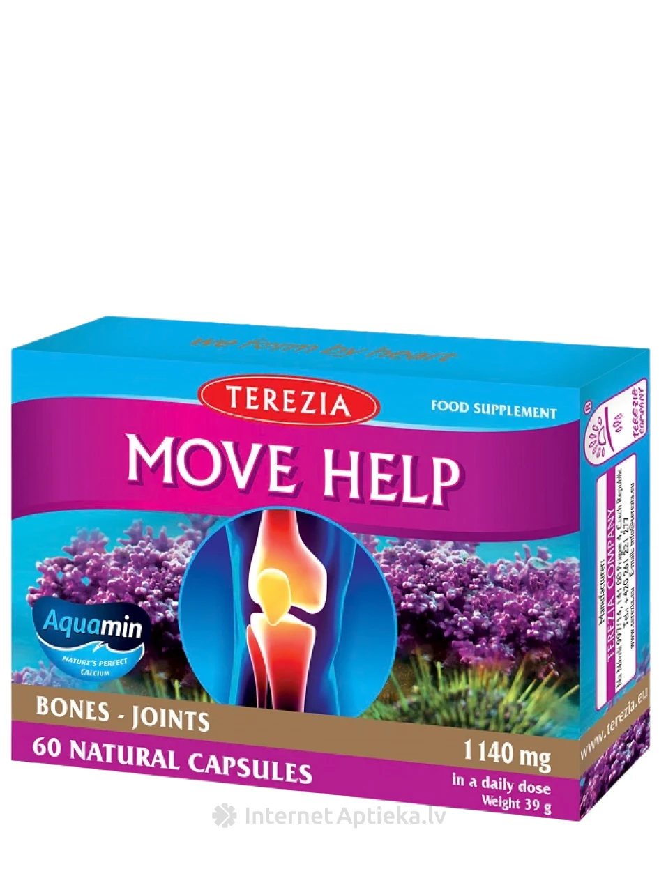 Terezia Kauliem un locītavām, 60 kapsulas | internetaptieka.lv