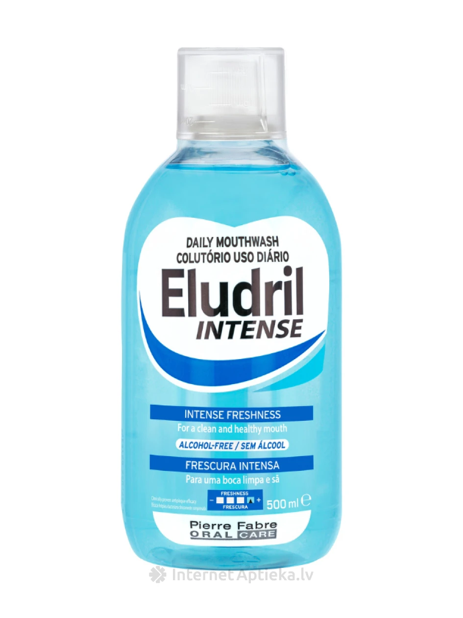 ELUDRIL Intense suu loputuslahus, 500 ml | internetaptieka.lv