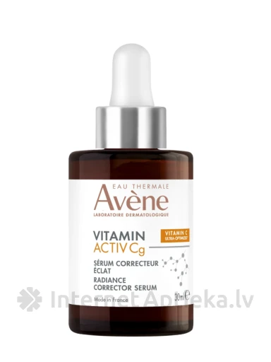 AVENE VITAMIN Cg ACTIV сыворотка, 30 мл | internetaptieka.lv