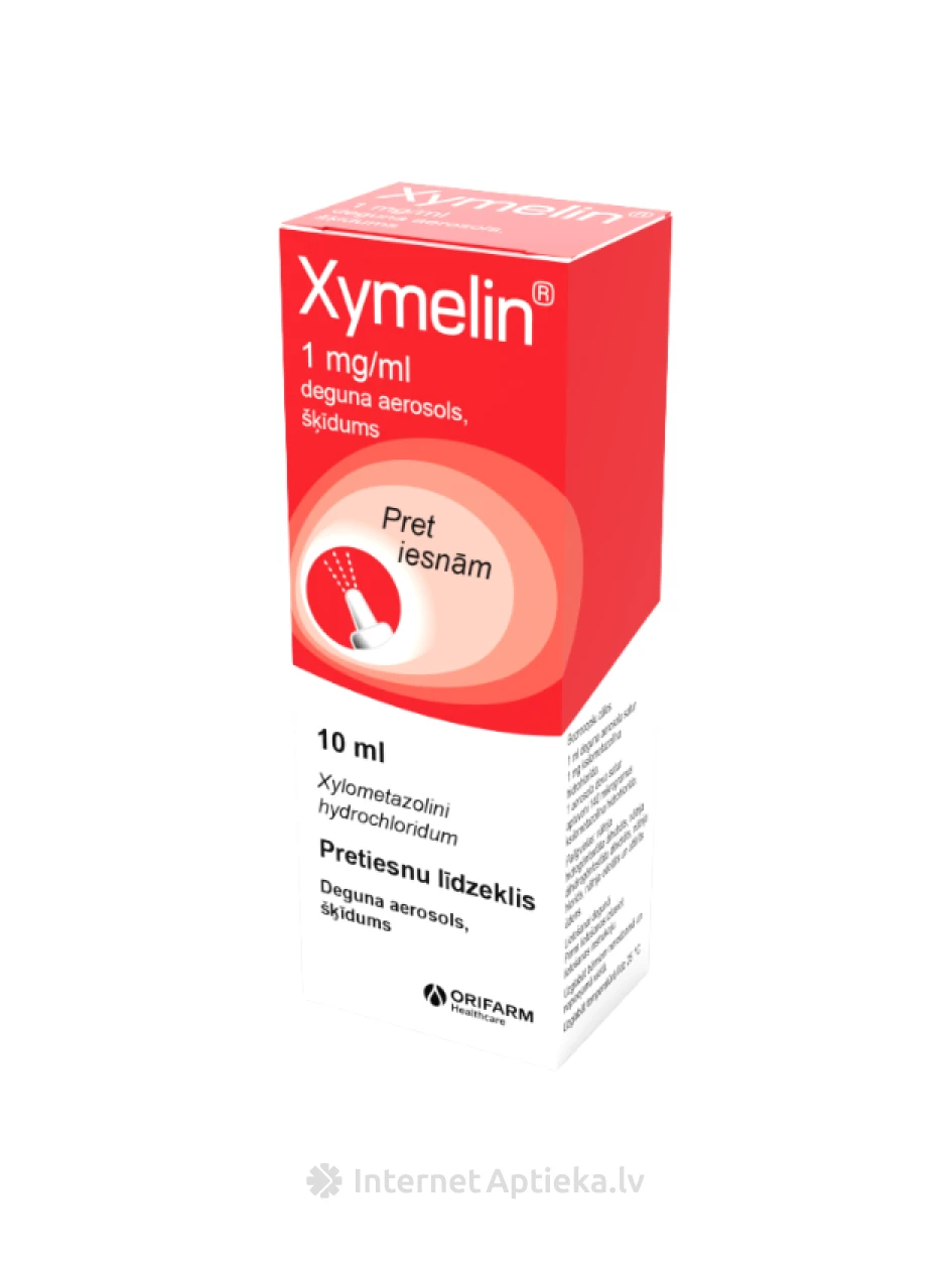 Xymelin 1mg/ml ninasprei, 10 ml | internetaptieka.lv