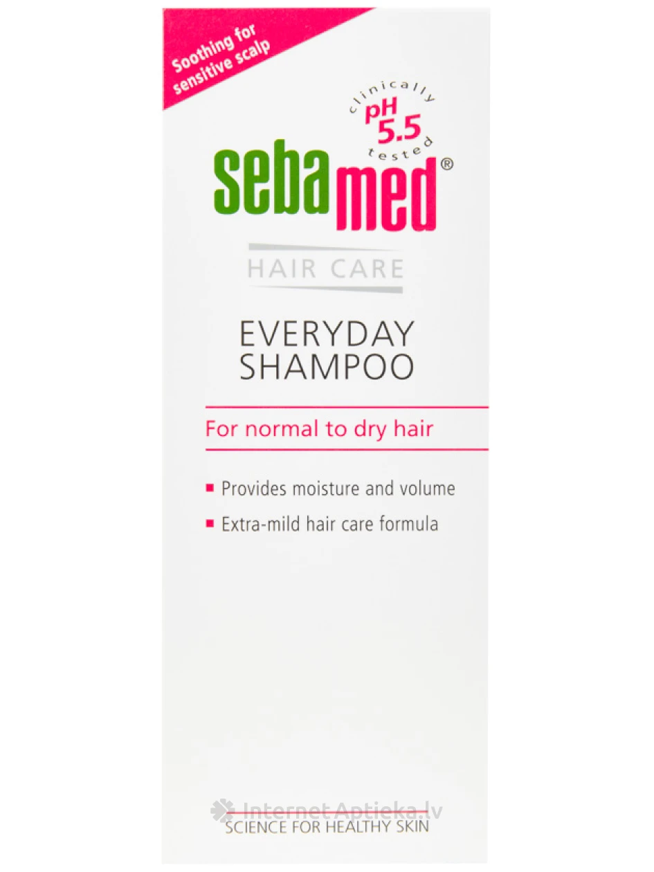 Sebamed Everyday шампунь для нормальных и сухих волос, 200 ml | internetaptieka.lv