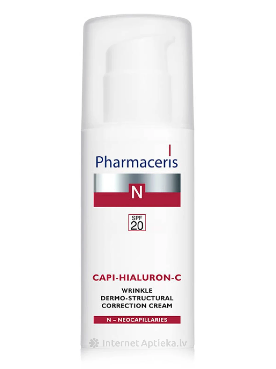 Pharmaceris N-Capi-Hialuron-C pretgrumbu krēms, 50 ml | internetaptieka.lv