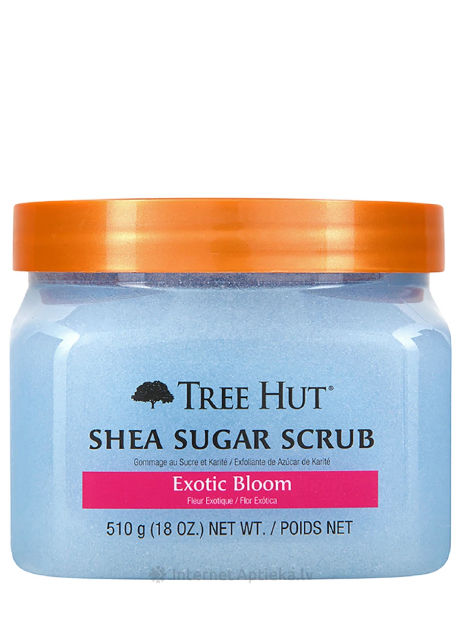 Tree Hut Ķermeņa skrubis Exotic Bloom, 510 g | internetaptieka.lv
