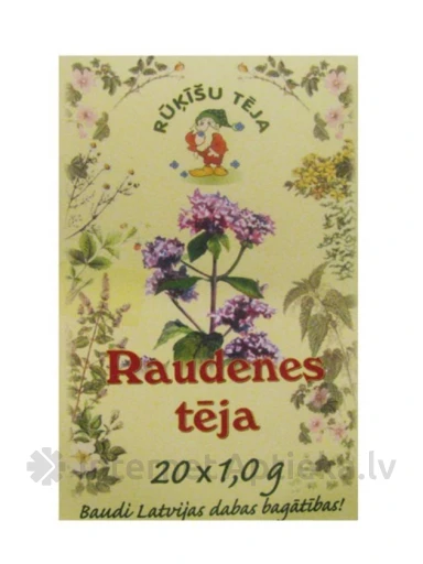 Rūķīšu Raudenes tēja, 20 gb. | internetaptieka.lv