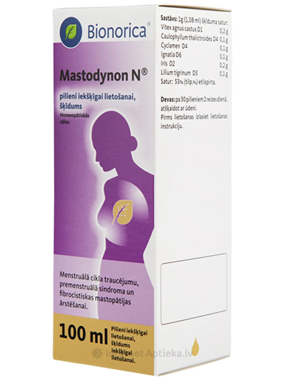Mastodynon N, pilieni iekšķīgai lietošanai, 100 ml | internetaptieka.lv