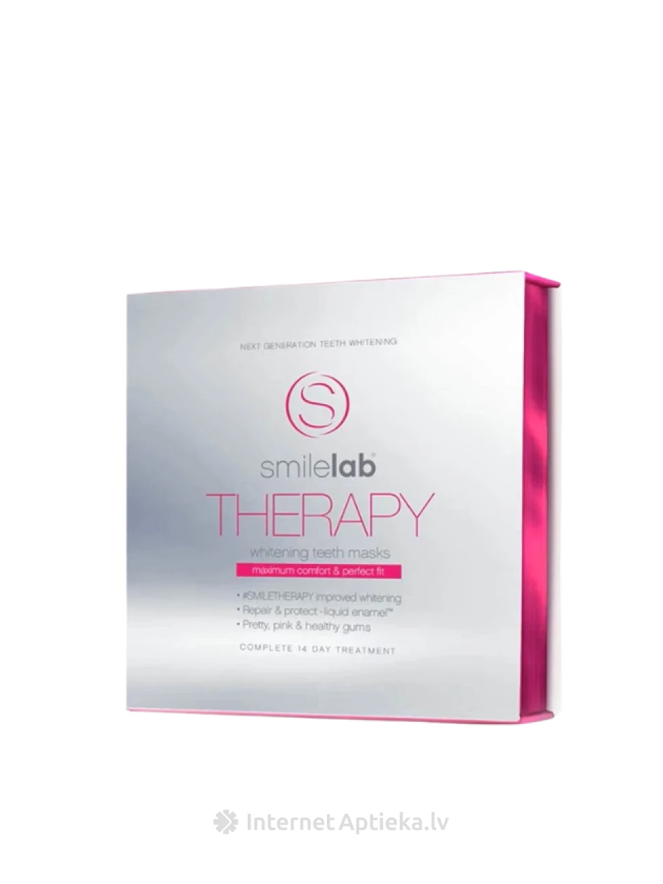 Smilelab Therapy hambaid valgendavad ja tugevdavad maskid 30 min, 14 päeva | internetaptieka.lv