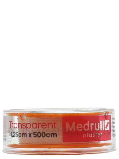 Прозрачный пластырь 1,25 см x 500 см, 1 шт. | internetaptieka.lv