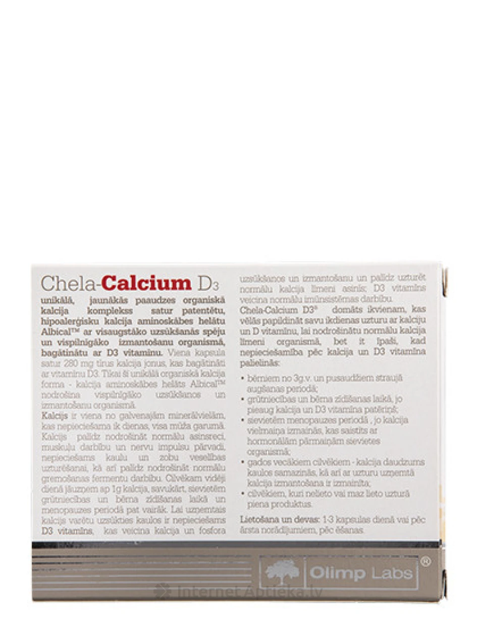 Olimp Labs Chela-Calcium, 30 kapsulas | internetaptieka.lv