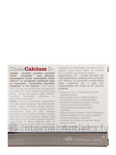 Olimp Labs Chela-Calcium, 30 kapsulas | internetaptieka.lv