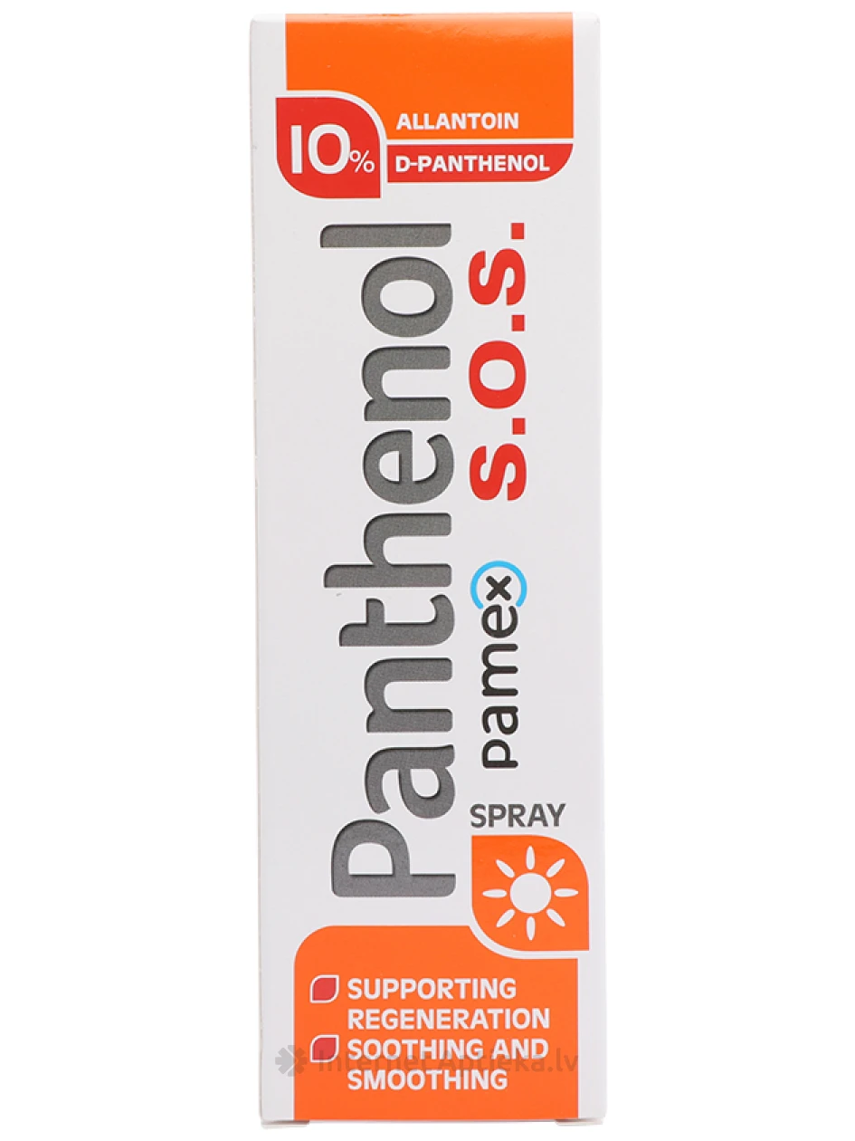 Panthenol S.O.S 10% pihusti, 130 g | internetaptieka.lv