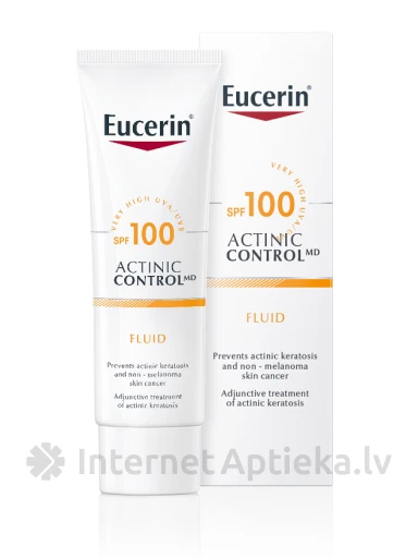Eucerin Actinic Control MD SPF100 флюид для кожи, -ащита от кератоза и немеланомного рака кожи, 80 МЛ | internetaptieka.lv