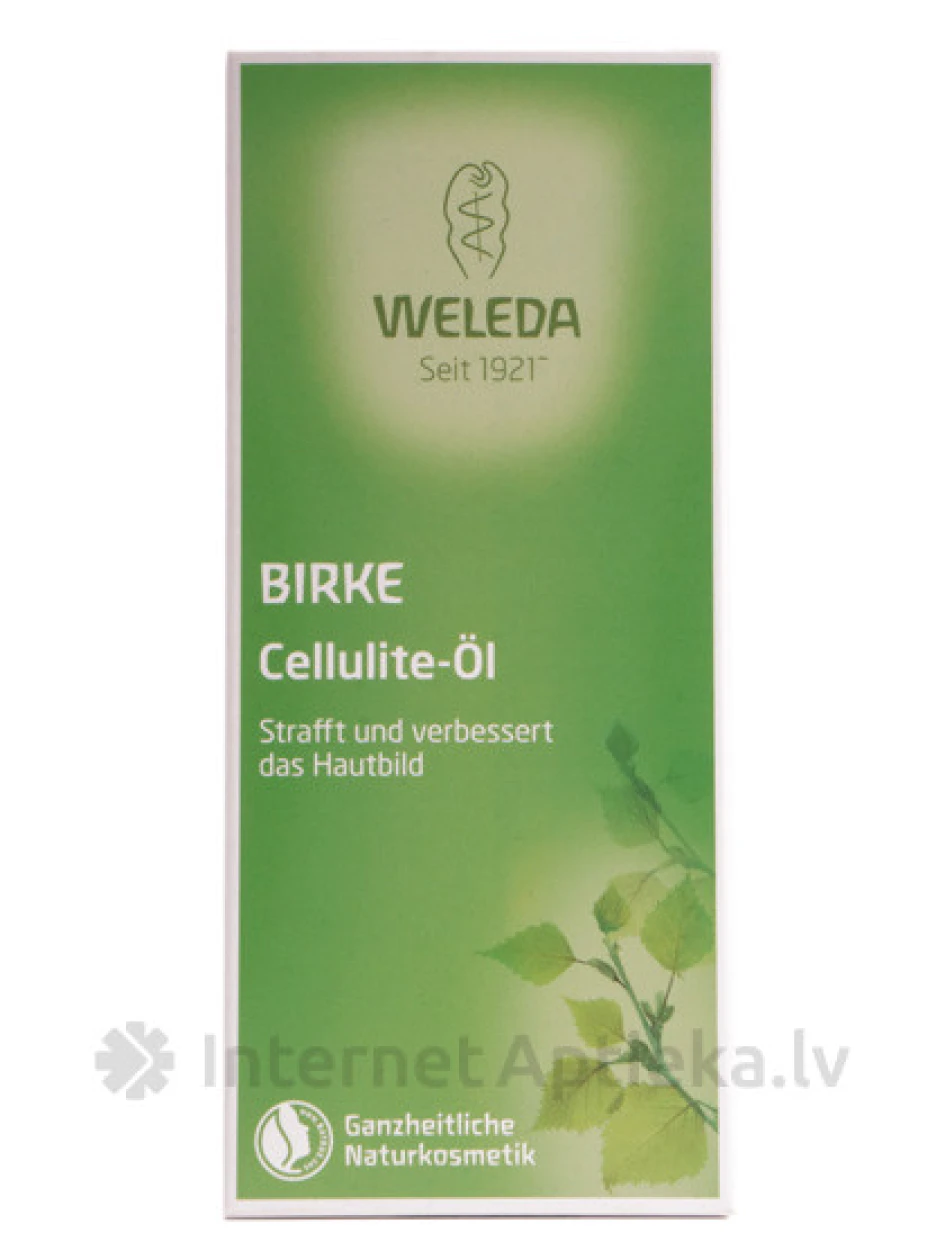 Weleda Bērzu eļļa pret celulītu, 200 ml | internetaptieka.lv