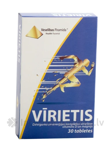 Veselības Piramīda витаминный комплекс VĪRIETIS, 30 таблеток | internetaptieka.lv