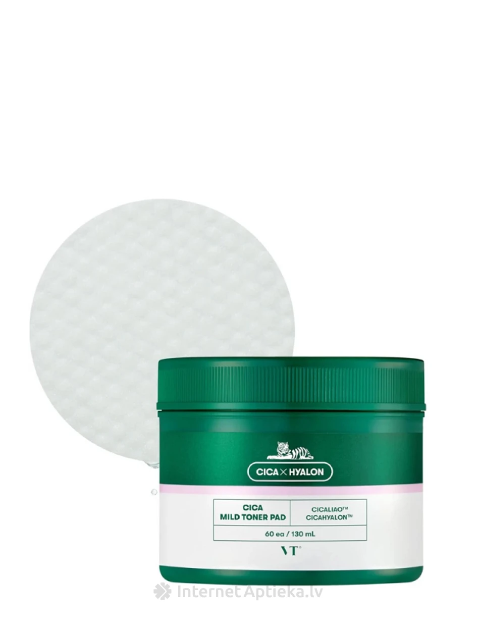 VT CICA MILD Kahepoolne toonikupadi, 60 tk. | internetaptieka.lv