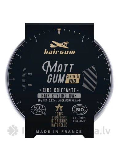 HAIRGUM Паста для фиксации волос с матовым эффектом, 80 г | internetaptieka.lv