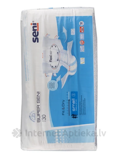 Seni Super Small подгузники, 30 шт. | internetaptieka.lv