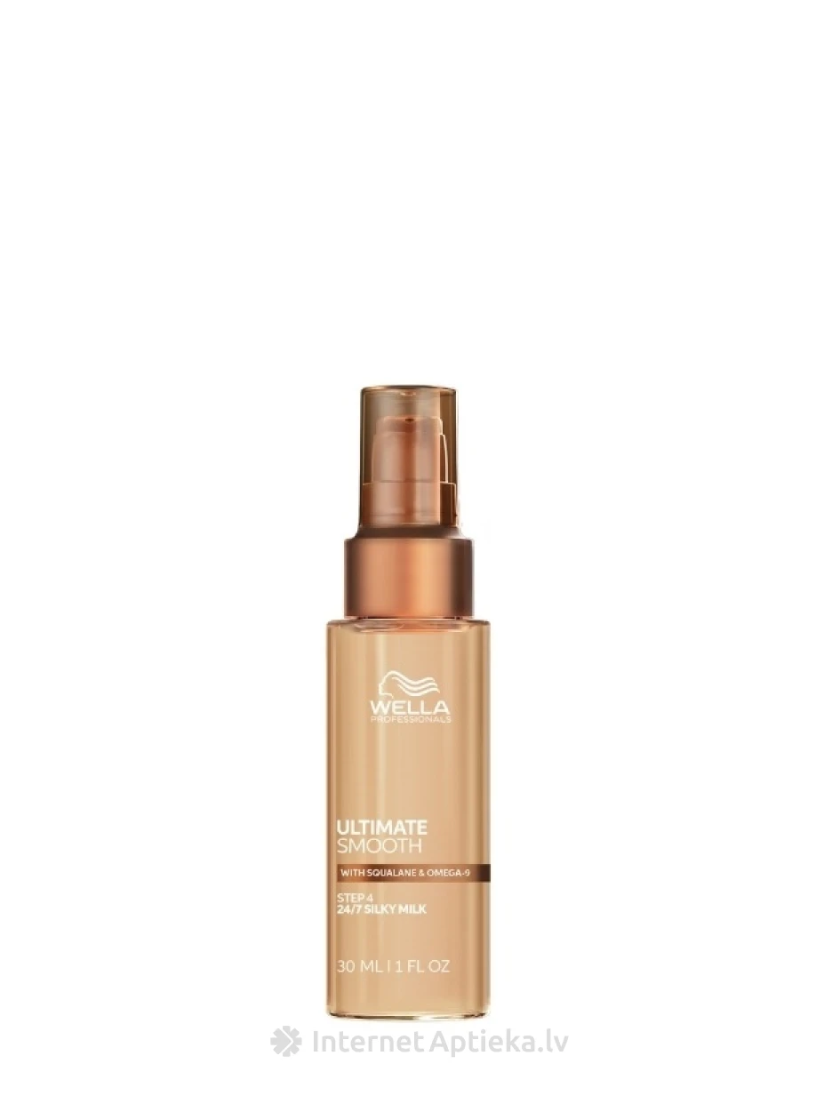 Wella ULTIMATE SMOOTH 24/7 Silky Milk mitte loputatav silendav piim, 30 ml | internetaptieka.lv