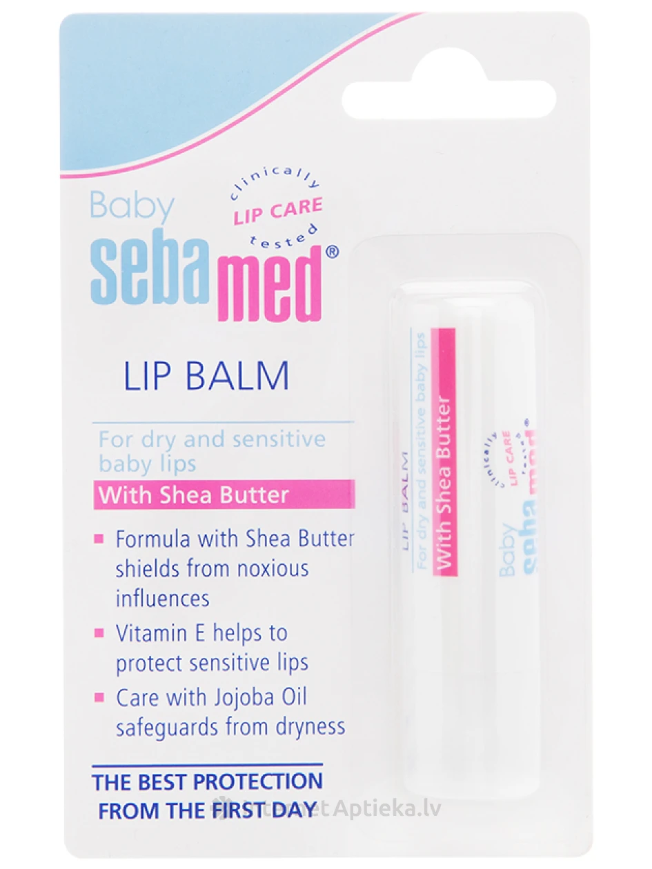 SEBAMED BABY lūpu balzams, 4,8 g | internetaptieka.lv