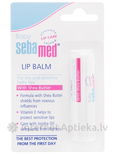 SEBAMED BABY lūpu balzams, 4,8 g | internetaptieka.lv