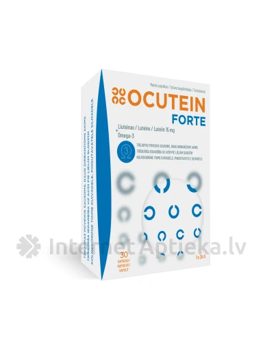 Ocutein Forte, 30 kapsulas | internetaptieka.lv