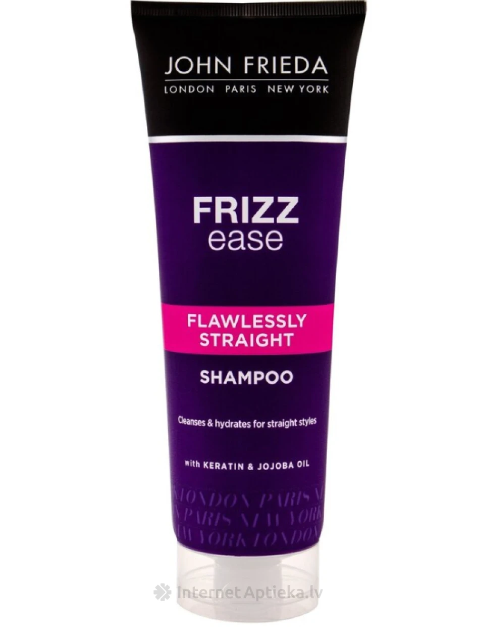 JOHN FRIEDA Frizz Ease Flawlessly Straight šampūns, 250 ml | internetaptieka.lv