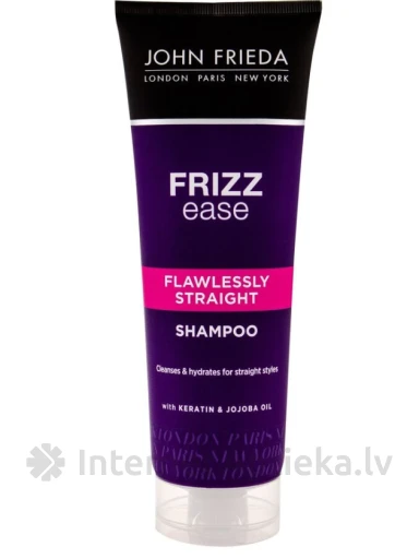 JOHN FRIEDA Frizz Ease Flawlessly Straight šampūns, 250 ml | internetaptieka.lv