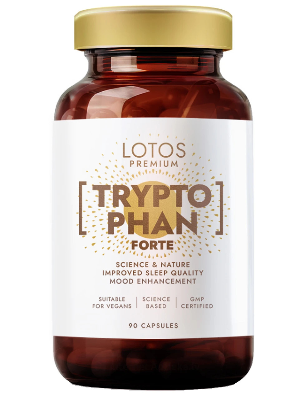 LOTOS PREMIUM Tryptophan Forte, 90 kapslit | internetaptieka.lv