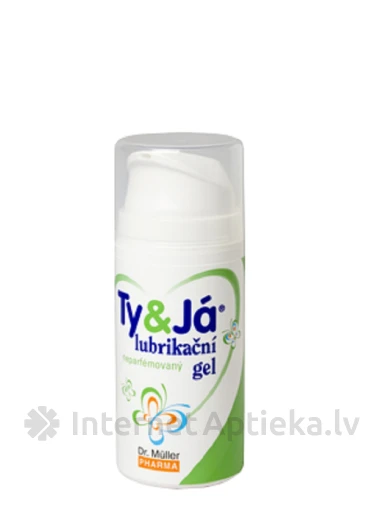 "Ty&Já" лубрикантный гель неароматизированный, 100 мл | internetaptieka.lv