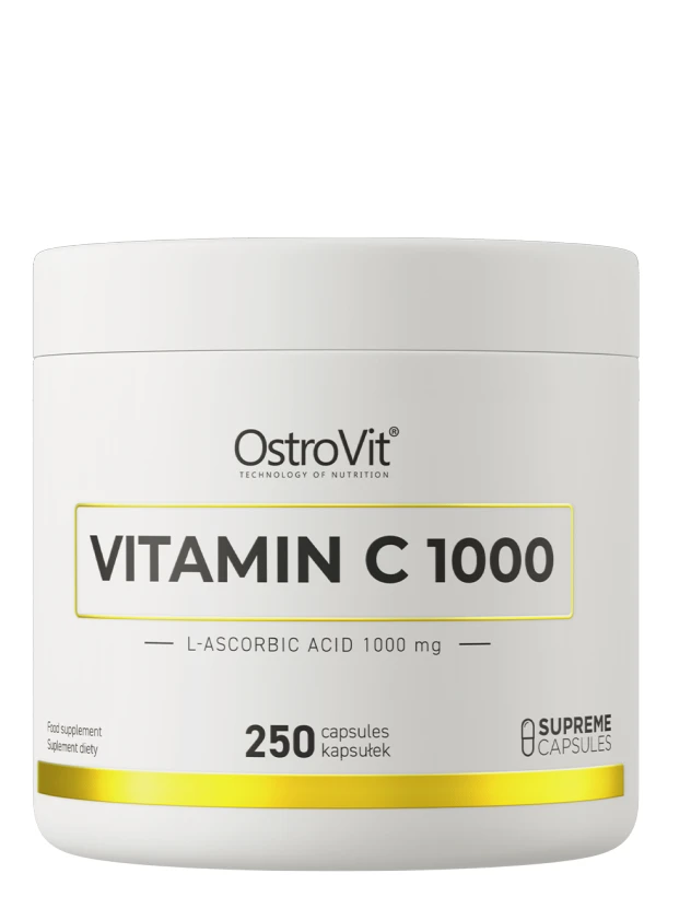 OstroVit Vitamin C 1000 mg kapsulas, 250 gab.