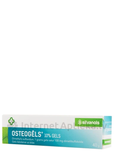 Silvanols Osteogēls 10% gels, 40 g | internetaptieka.lv