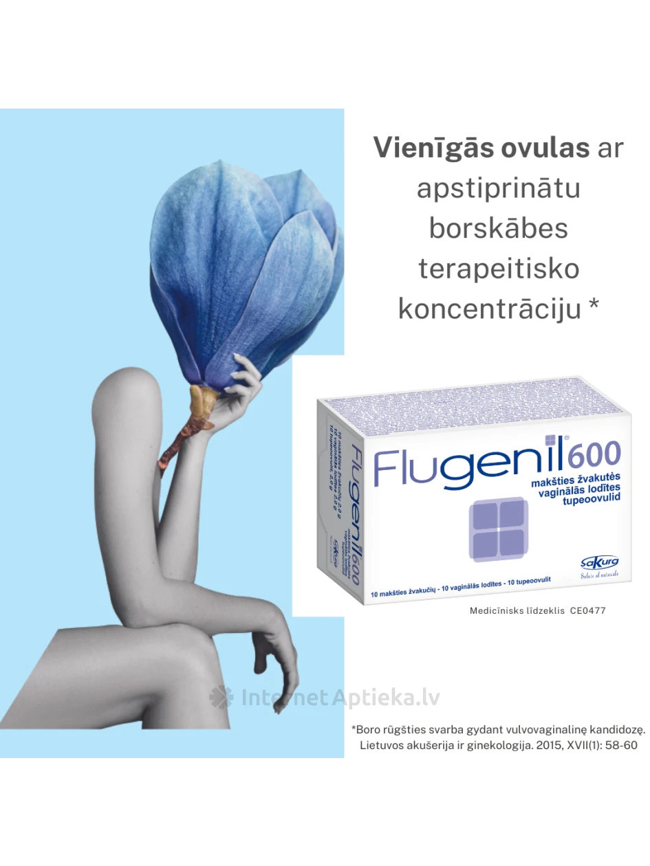 Flugenil 600 tupeoovulid, 10 tk. | internetaptieka.lv