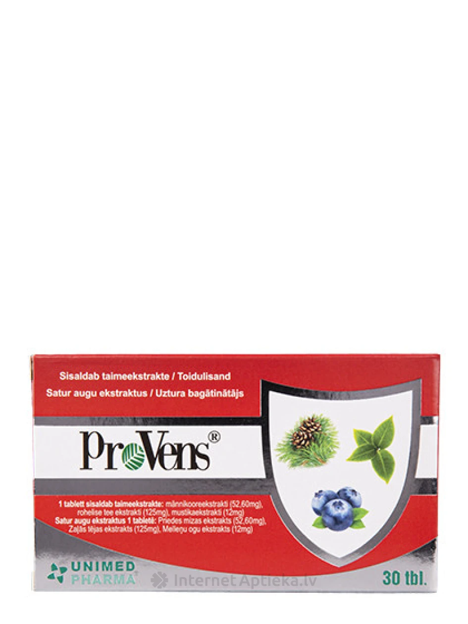 ProVens, 30 таблеток | internetaptieka.lv