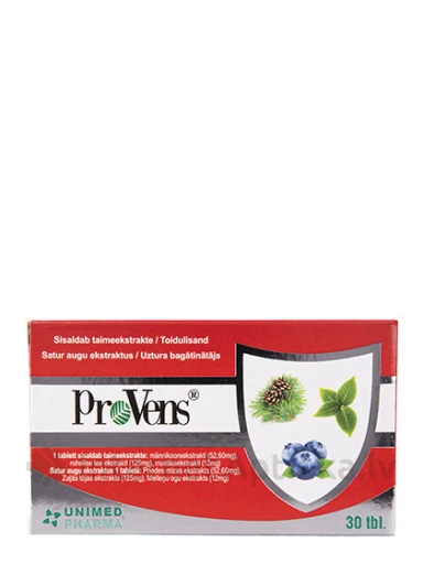 ProVens, 30 таблеток | internetaptieka.lv