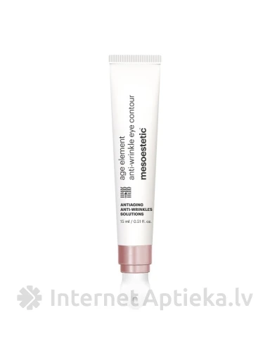 Mesoestetic age element anti-wrinkle grumbiņas izlīdzinošs acu krēms, 15 ml | internetaptieka.lv