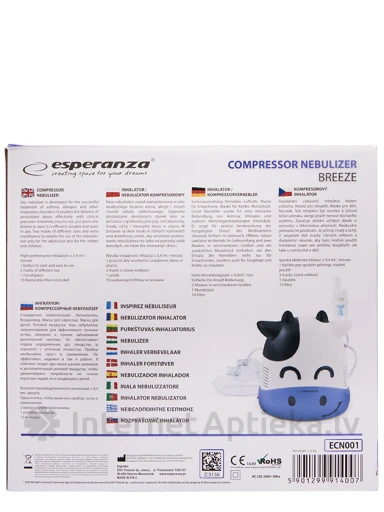 Ингалятор Esperanza ECN001, 1 шт. | internetaptieka.lv