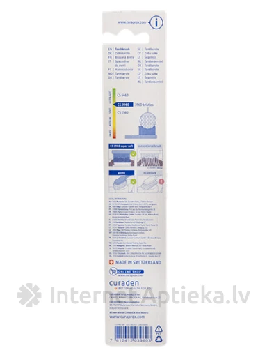Curaprox super soft CS 3960 зубная щетка, 1 шт. | internetaptieka.lv