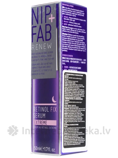 NIP+FAB Retinol Fix serums sejai, 50 ml | internetaptieka.lv