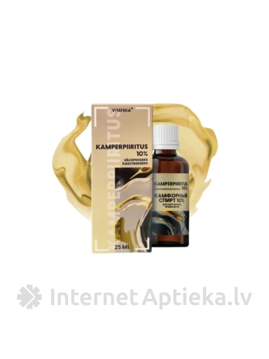 Kampara spirts 10%, 25 ml | internetaptieka.lv
