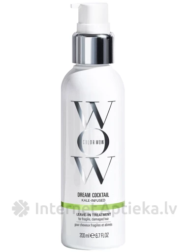 COLOR WOW kale coctail bionic tonic leave-in unistuste kokteil juustele, 200 ml | internetaptieka.lv