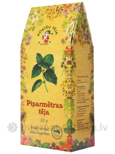 Чай Мятный Rūķīšu Tēja, 30 г | internetaptieka.lv