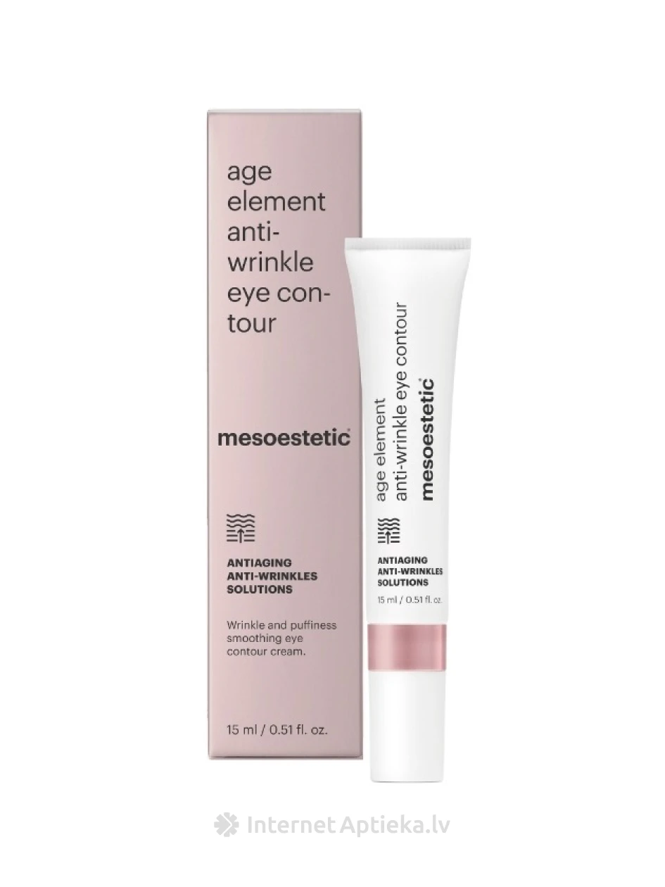 Mesoestetic age element anti-wrinkle grumbiņas izlīdzinošs acu krēms, 15 ml | internetaptieka.lv