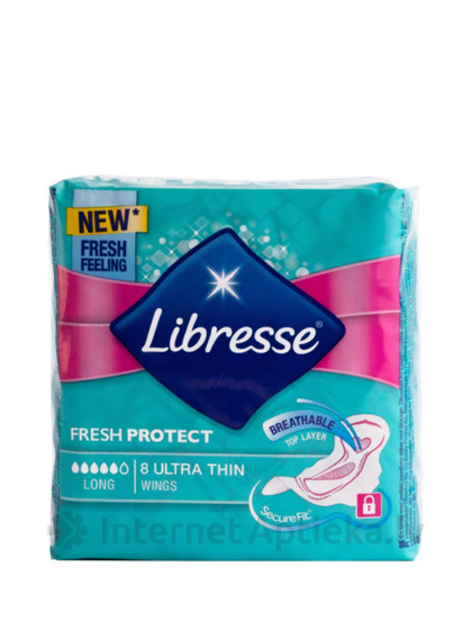 Libresse Ultra Thin Long гигиенические прокладки, 8 шт. | internetaptieka.lv