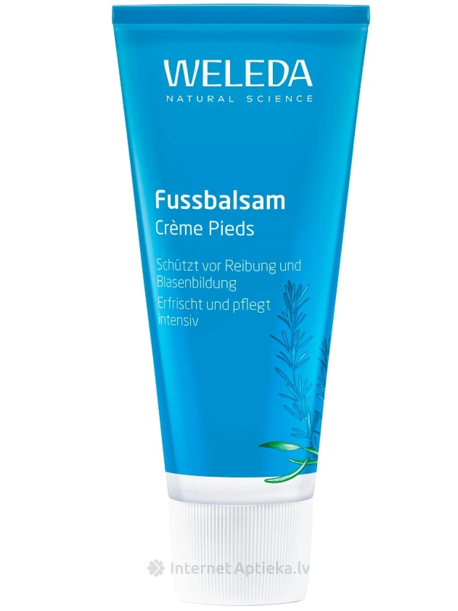 Weleda kāju balzams sausām un rupjām pēdām, 75 ml | internetaptieka.lv